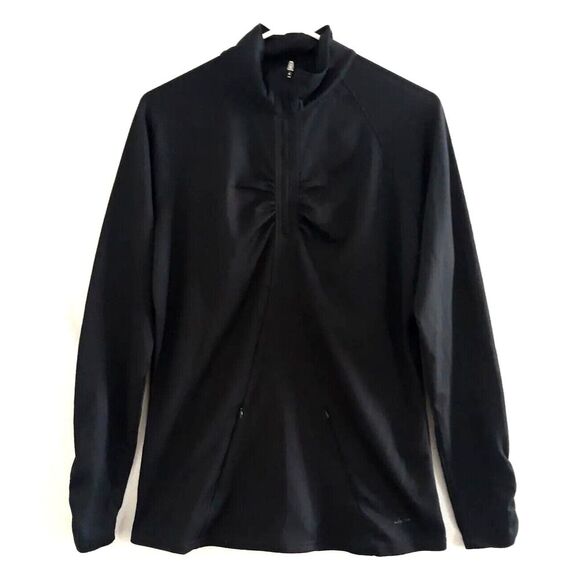 Alpine Design Outdoor Adventure Gear Top Womens XL Black Dri-Logic 1/4 Zip Pocke - Picture 1 of 11